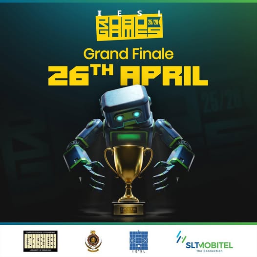 Grand Finale Date Revealed – IESL RoboGames 2025/26 🤖